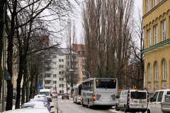 Busverkehr  in der Karl-Theodor-Straße